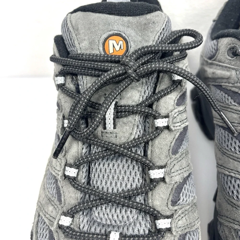 Merrell Moab 3 Waterproof Hiking Shoes Men’s 11 WIDE Gray Vibram J035855W EUC